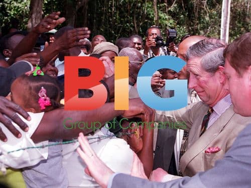 Prince Charles Visits Mt. Rosser School in Jamaica