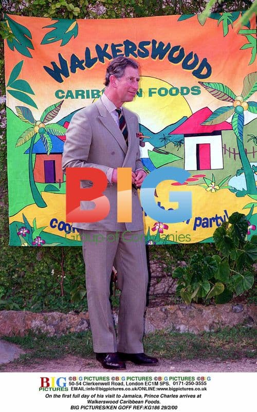 Prince Charles visits Walkerswood in Jamaica