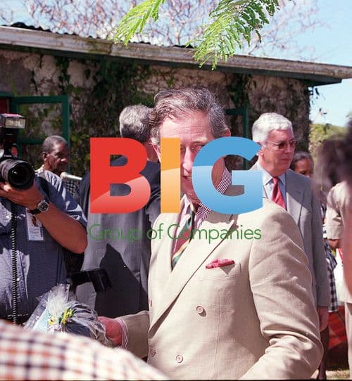 Prince Charles visits Walkerswood Caribbean Foods
