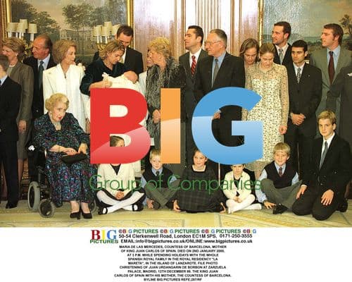 Countess of Barcelona with King Juan Carlos