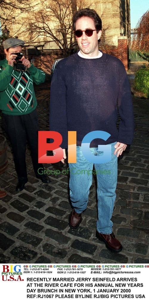 Jerry Seinfeld Arrives at Annual Brunch