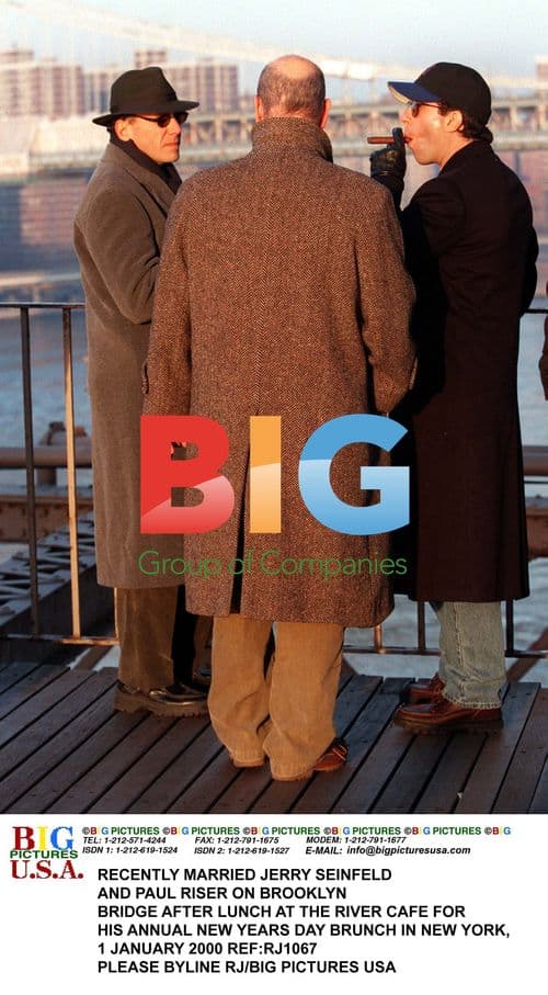JERRY SEINFELD & PAUL RISER on Brooklyn Bridge