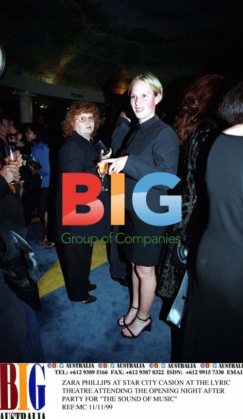 Zara Phillips at 'Sound of Music' after party