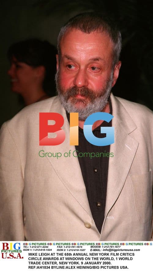 Mike Leigh at New York Film Critics Circle Awards