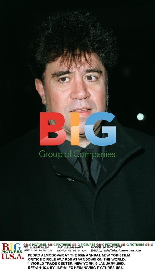 Pedro Almodovar at Film Critics Circle Awards