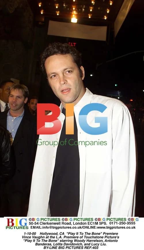 Vince Vaughn at "Play It To The Bone" Premiere