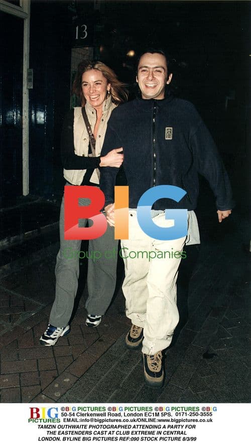 Tamzin Outhwaite at EastEnders Party