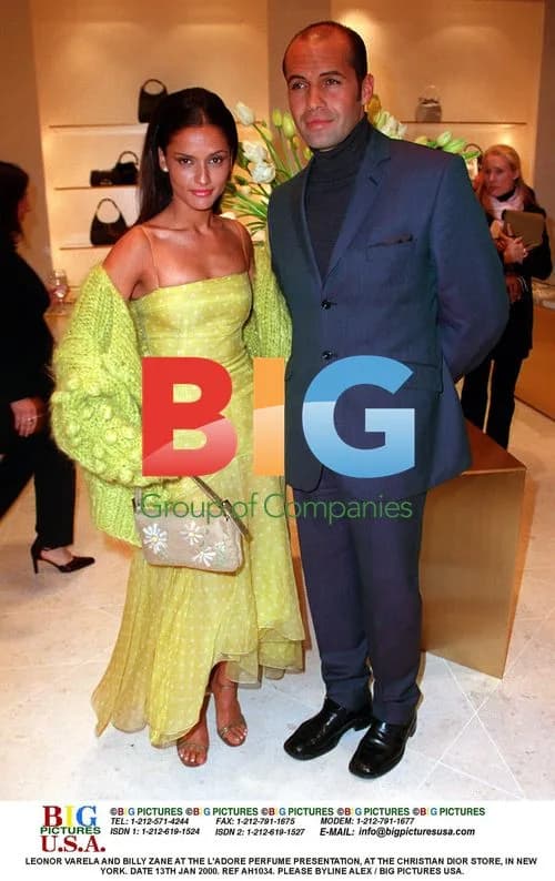 LEONOR VARELA and BILLY ZANE at L'Adore Perfume Event