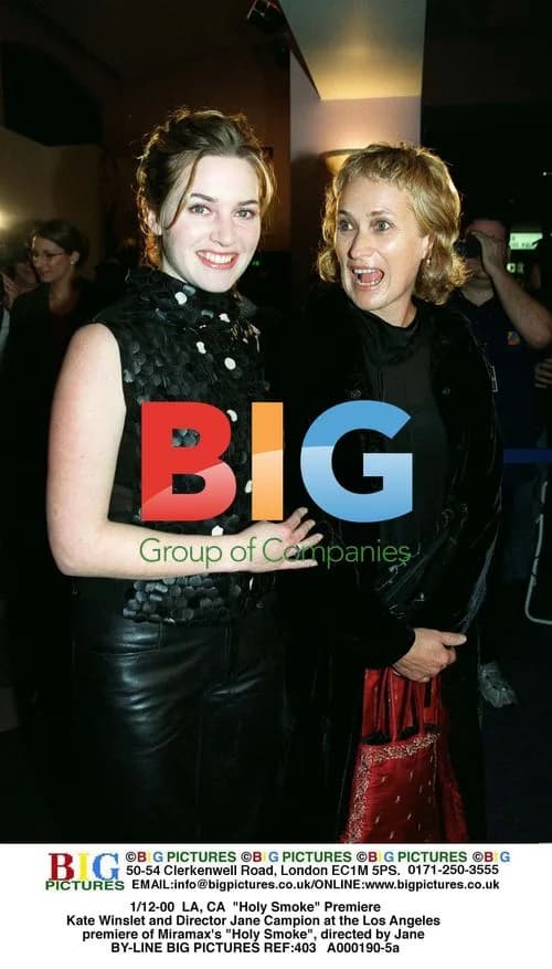 Kate Winslet and Jane Campion at "Holy Smoke" Premiere