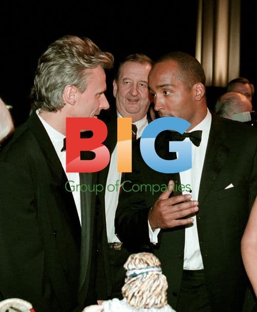 Björn Borg and Martin Dahlin at Swedish Sports Gala