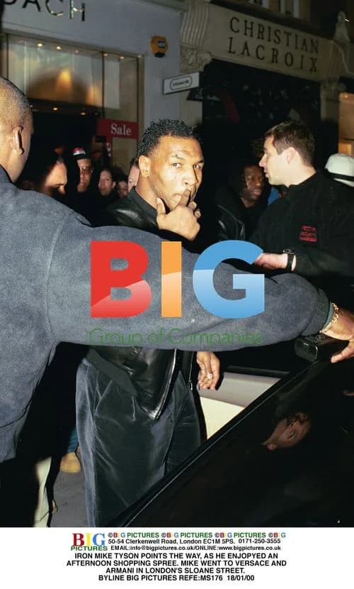 Mike Tyson Shopping in London