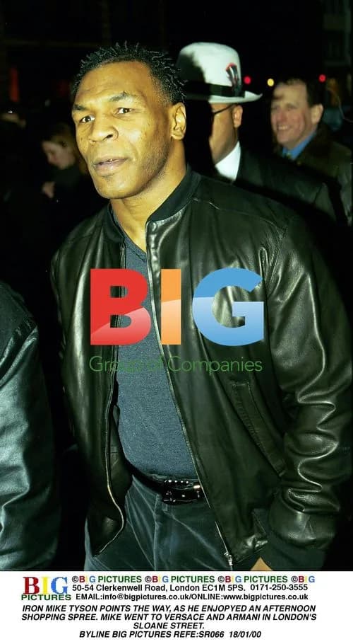 Mike Tyson Shopping in London
