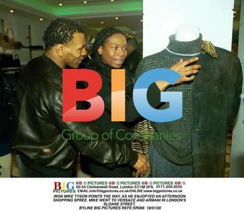Mike Tyson on Shopping Spree in London