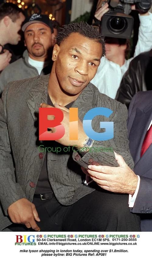 Mike Tyson Spends $1.8M Shopping in London