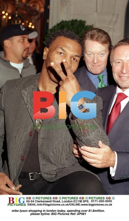 Mike Tyson Shopping in London