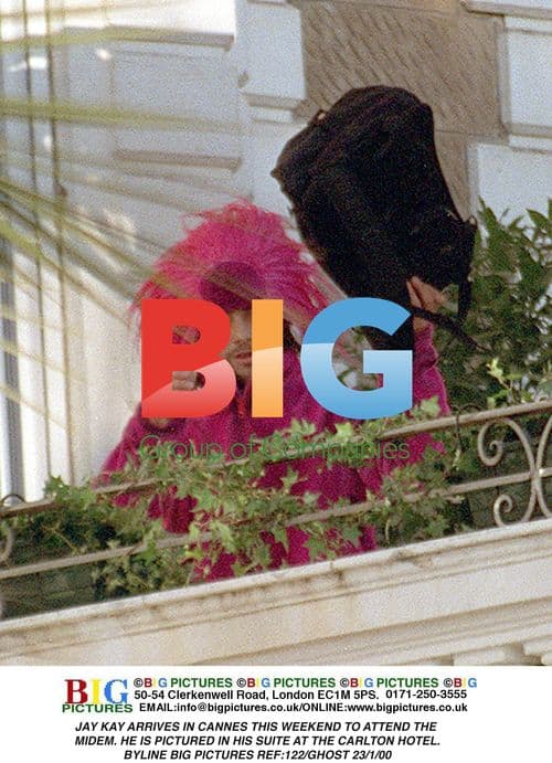 Jay Kay Arrives at Cannes MIDEM