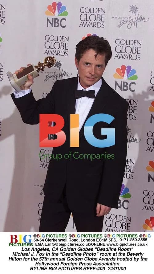 Michael J. Fox at 57th Golden Globes