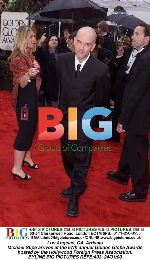 Michael Stipe at 57th Golden Globe Awards