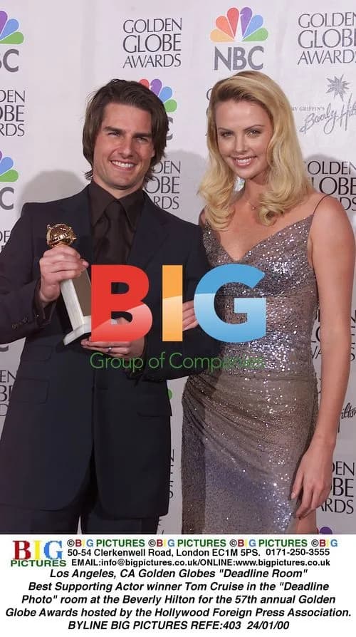 Tom Cruise at 57th Golden Globes