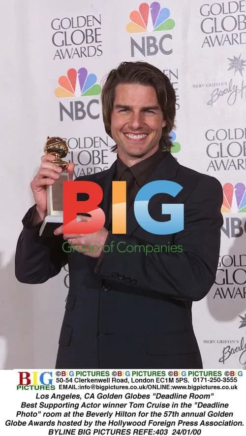 Tom Cruise at 57th Golden Globes