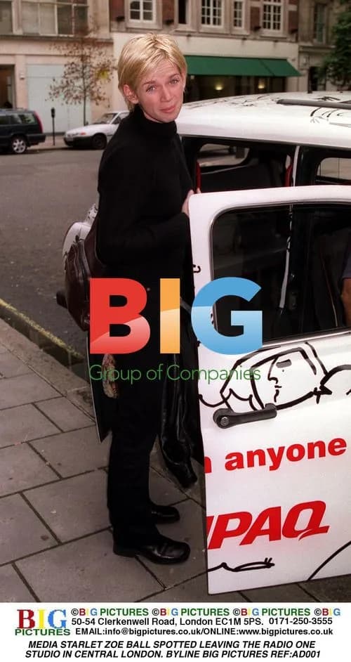 Zoe Ball Leaving Radio One Studio in London