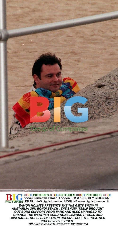 Eamon Holmes Presents GMTV in Australia