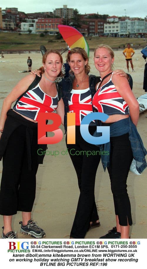 Karen Diboll & Emma Kite/Brown on GMTV holiday