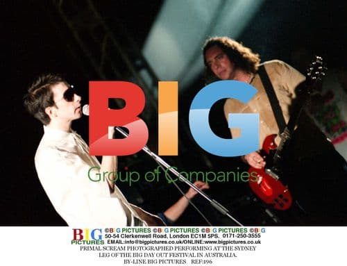 Bobby Gillespie of Primal Scream Performs at Sydney Festival