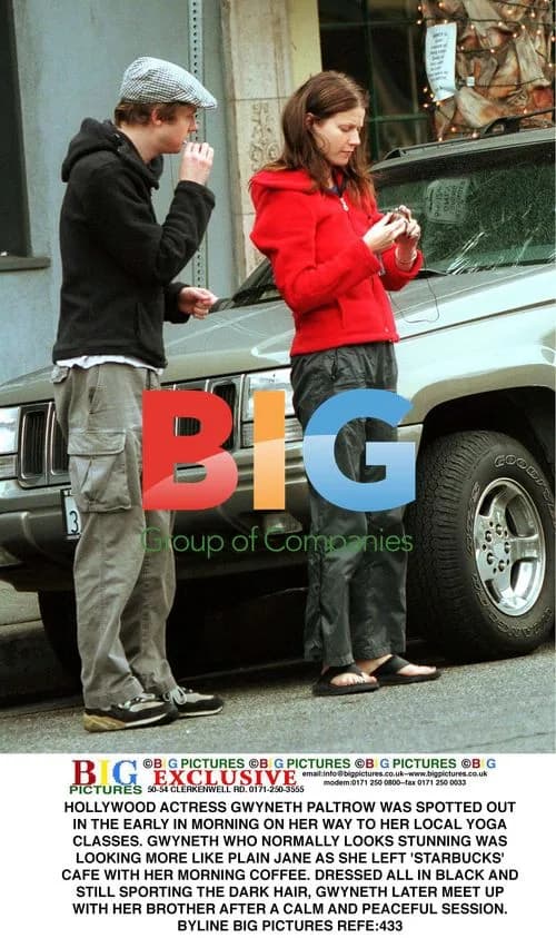 Gwyneth Paltrow Spotted Leaving Starbucks