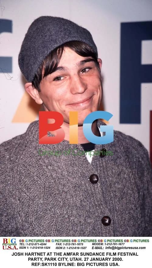 JOSH HARTNET at Sundance Film Festival party