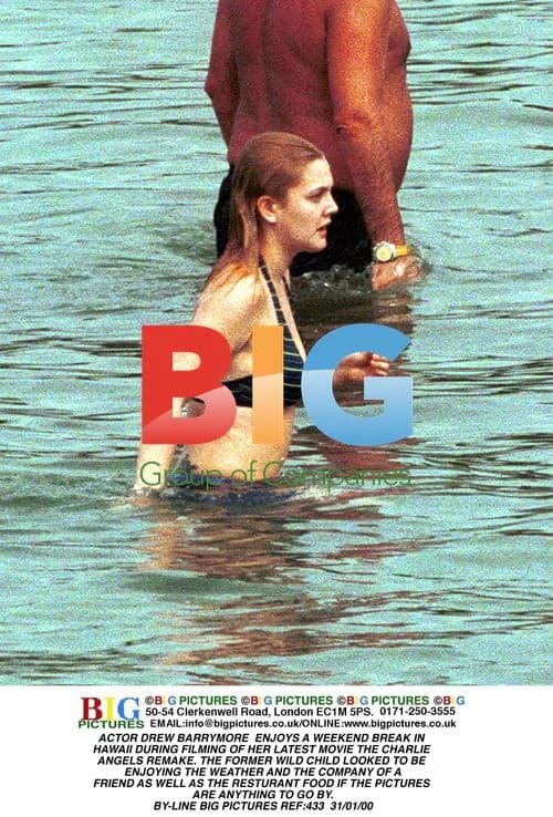 Drew Barrymore Enjoys Hawaii Break