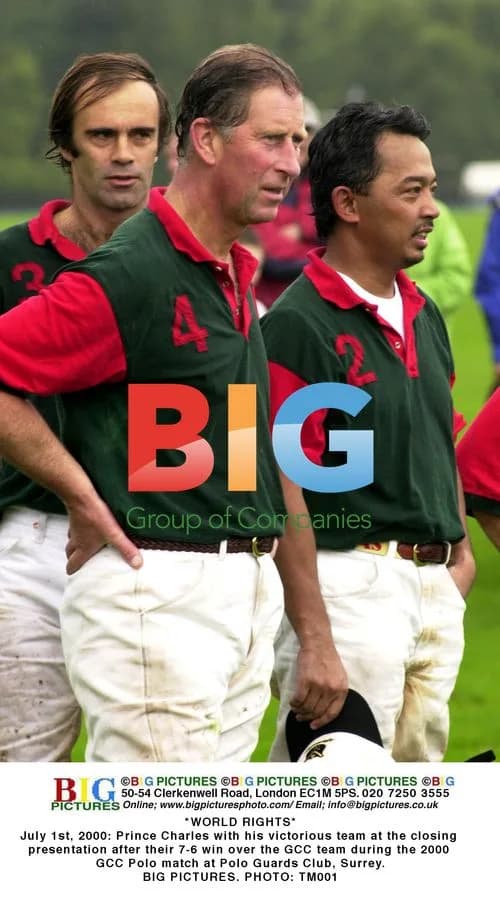 Prince Charles at 2000 GCC Polo Match