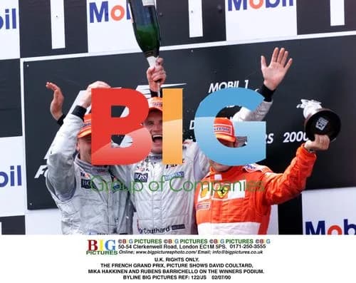 British F1 Drivers Win French Grand Prix