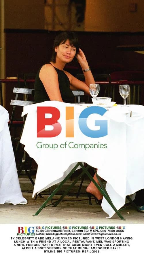 Melanie Sykes Seen Lunching in West London