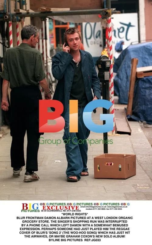 Damon Albarn Spotted Shopping at Organic Grocery Store