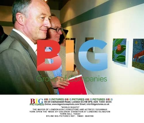 Ken Livingstone and Susannah York open exhibition