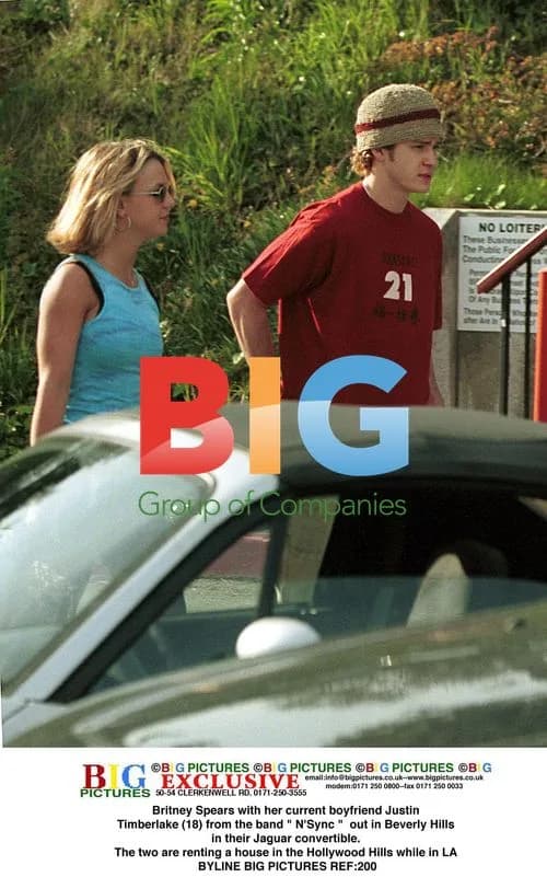 Britney Spears and Justin Timberlake's date in Beverly Hills