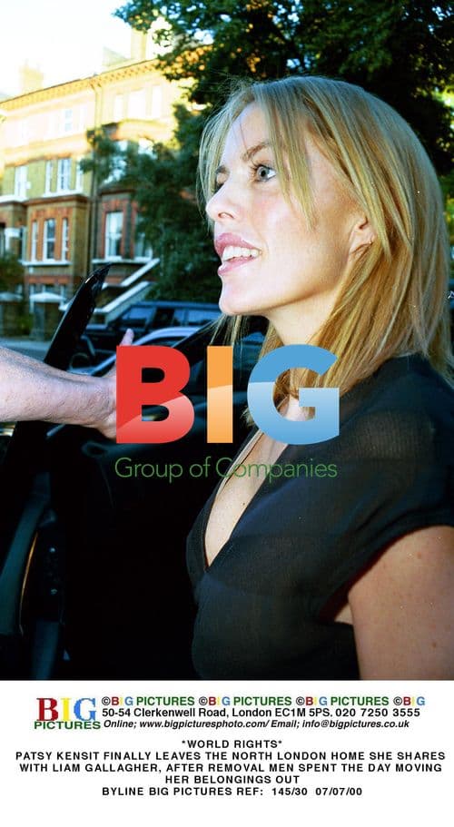 Patsy Kensit Leaves Home Shared with Liam Gallagher