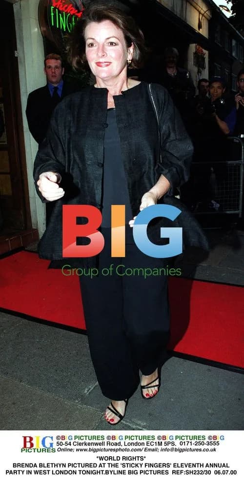 BRENDA BLETHYN at STICKY FINGERS Party