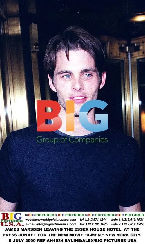 James Marsden at X-Men press junket