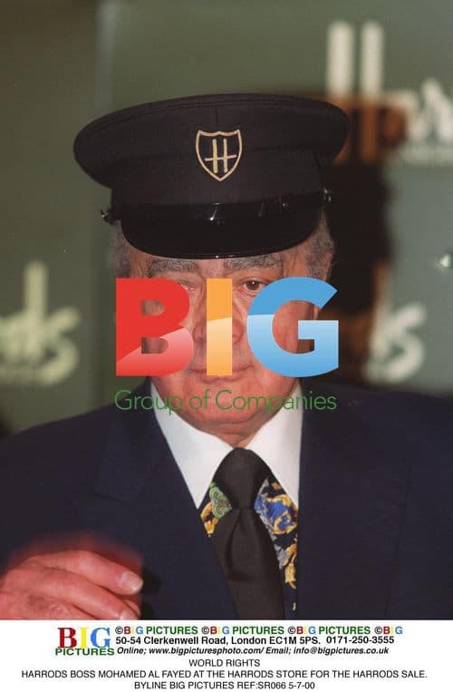 Mohamed Al Fayed at Harrods Store for Sale
