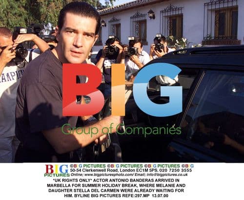 Antonio Banderas Arrives for Summer Holiday in Marbella