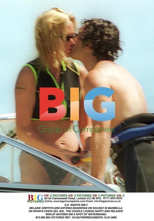 Melanie Griffith and Antonio Banderas on Holiday in Marbella