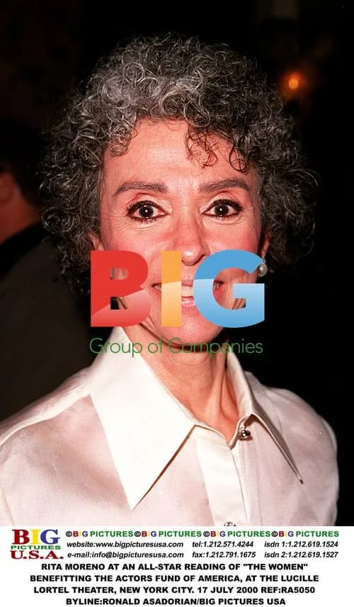 Rita Moreno at "The Women" Reading