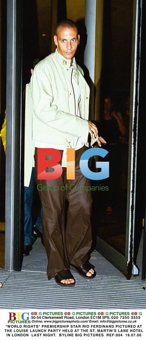 Rio Ferdinand at Louise Launch Party