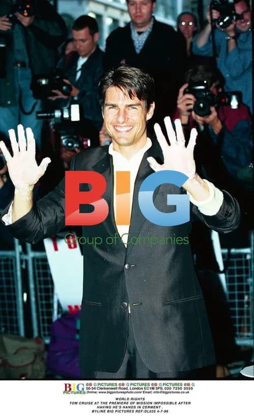 Tom Cruise at Mission Impossible Premiere
