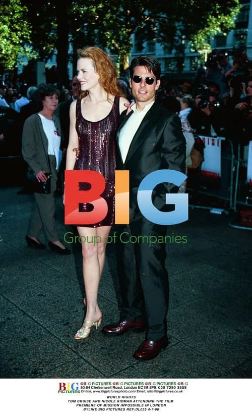 Tom Cruise and Nicole Kidman at Mission Impossible Premiere