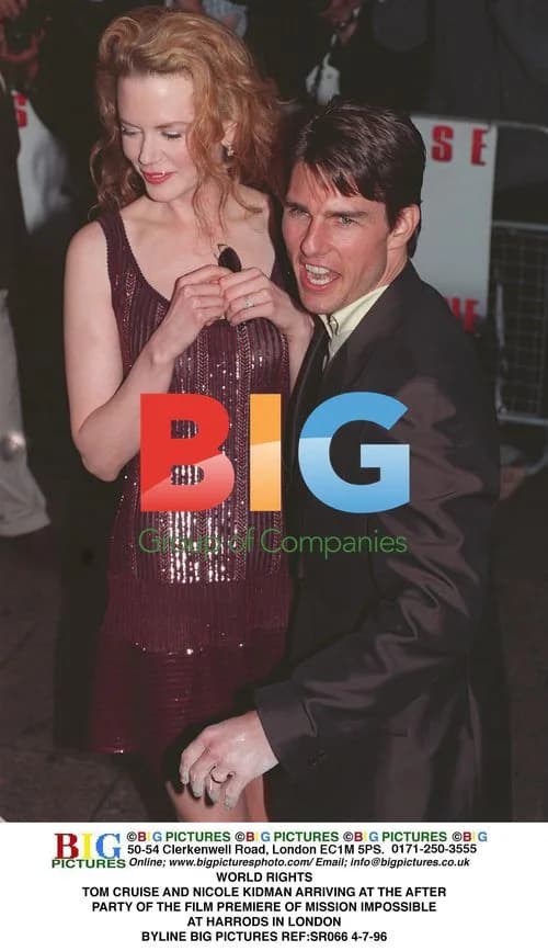 Tom Cruise and Nicole Kidman at Mission Impossible After Party