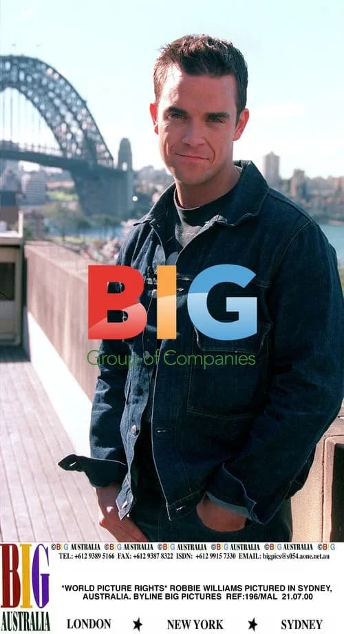 Robbie Williams Pictured in Sydney