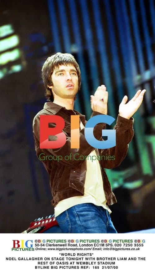 Noel Gallagher and Oasis at Wembley